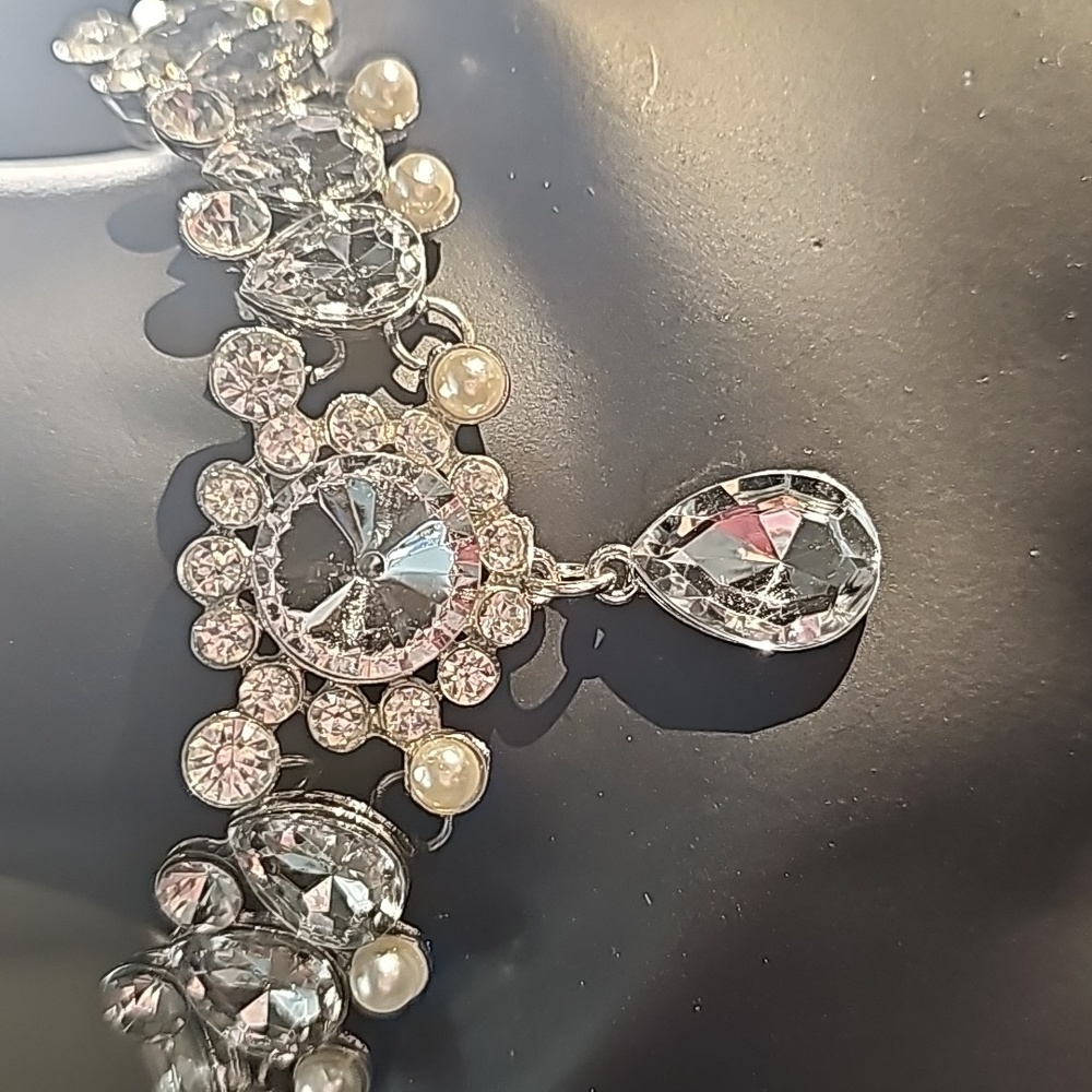 Rhinestone Choker